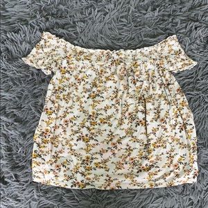 Flower Shoulder Shirt!